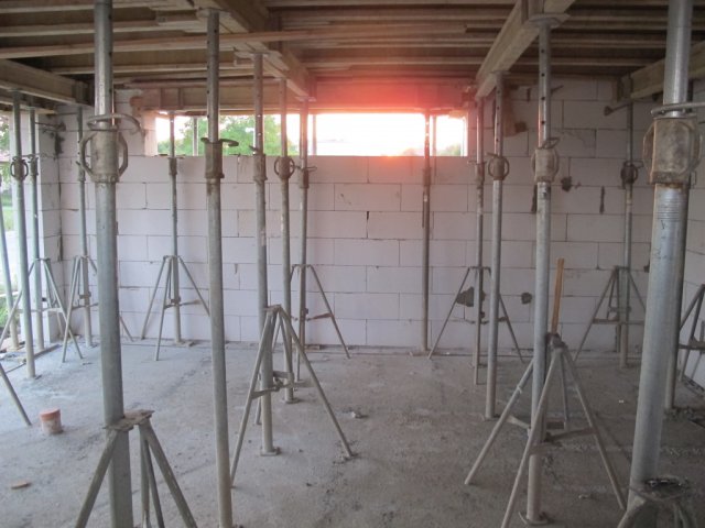 Betonování stropů
