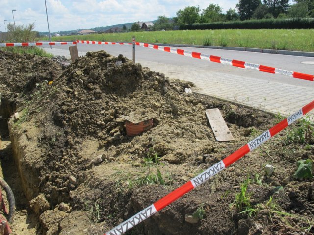 Napojení drenáže na dešťovou kanalizaci